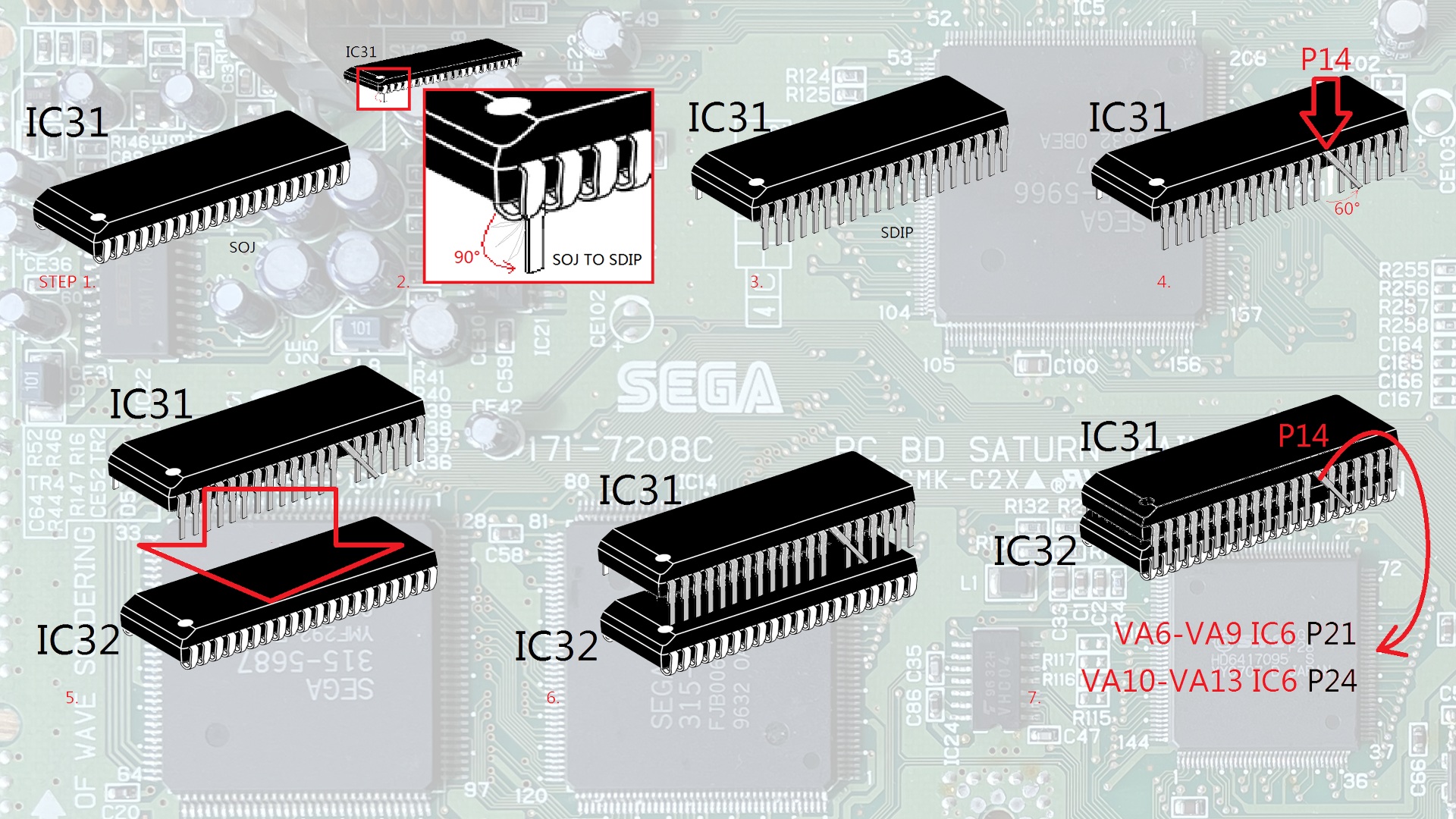IC31拆下拉直引脚插上IC32.jpg