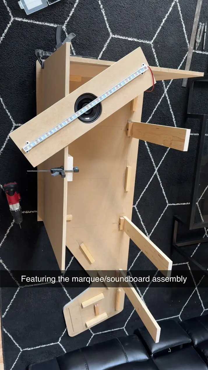A Snapchat©️ view of the dry fit assembly process since I was too grumpy to capture it properly.